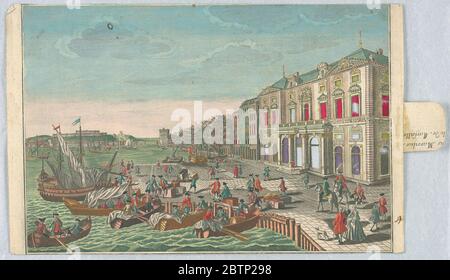 PEEPshow Print. Forschung im ProgressPeep-Show Print Stockfoto