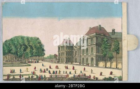 PEEPshow Print. Forschung im ProgressPeep-Show Print Stockfoto