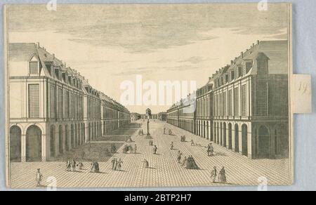 PEEPshow Print. Forschung im ProgressPeep-Show Print Stockfoto