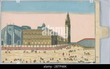 PEEPshow Print. Forschung im ProgressPeep-Show Print Stockfoto