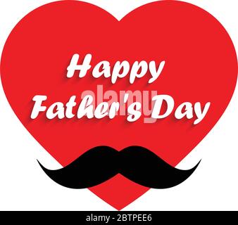 Alles gute zum Vatertag - Grußkarte Vektor Stock Vektor