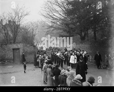 Palmsonntag Prozession . 1937 Stockfoto