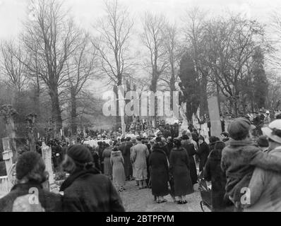 Palmsonntag Prozession . 1937 Stockfoto