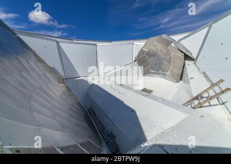 ACT - Atacama Cosmology Telescope am Cerro Toco Stockfoto