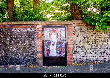 Brighton UK 25. Mai 2020: Street Art in Brighton Stockfoto