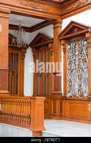 Andres Del Castillo Museum in Casa Belen, Plaza San Martin, Lima, Peru, Südamerika Stockfoto