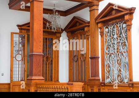 Andres Del Castillo Museum in Casa Belen, Plaza San Martin, Lima, Peru, Südamerika Stockfoto