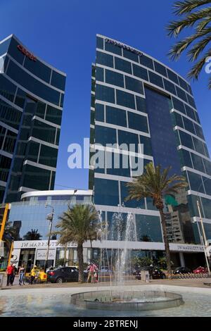 Claro & Marriott Hotels, Miraflores District, Lima, Peru Stockfoto