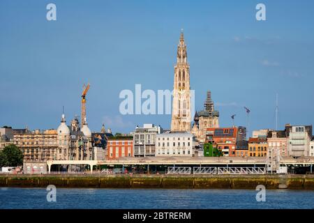 Ansicht von Antwerpen, Belgien Stockfoto