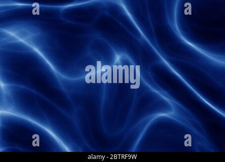 Blaue Plasmaenergie Rauch Wolken Stockfoto