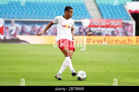 Leipzig, Deutschland. Mai 2020. Tyler Adams, Einzelaktion firo, Fußball: 27. Mai 2020 1.Bundesliga, Saison 19/20 2019/2020 28. Spieltag: RB Leipzig - Hertha BSC, Berlin 2: 2 BILDPUNKT/Roger Petzsche/Pool/firo Sportfoto Verwendung weltweit Quelle: dpa/Alamy Live News Stockfoto