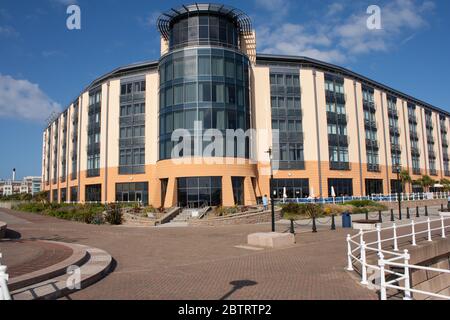 Radisson Blu, Waterfront Hotel, St Helier, Jersey, Kanalinseln Stockfoto