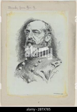 George Gordon Meade. Stockfoto
