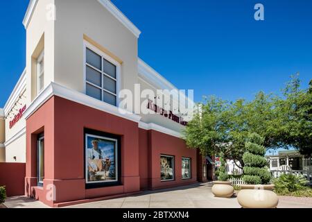 Der Bezirk bei Green Valley Ranch ist eine gehobene Mixed-Use-Entwicklung in Henderson, Nevada, neben dem Osten der Green Valley Ranch. Stockfoto