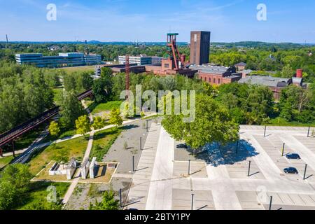 Welterbe Zollverein, Schacht 1/2/8, Folkwang Universität der Künste, Ruhrgebiet, NRW, Deutschland Stockfoto