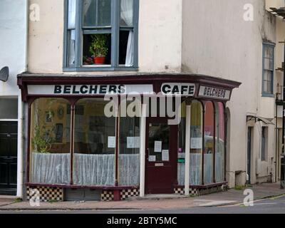 Belchers Cafe in Hove, Brighton Stockfoto