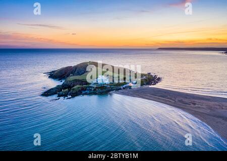 Bigbury on Sea, Bigbury, Devon, England, Vereinigtes Königreich, Europa Stockfoto