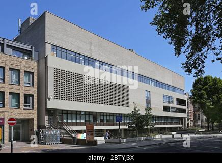 Camberwell College of Art, Hauptgebäude an der Camberwell Road, London, Großbritannien Stockfoto