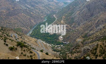 Bulbar Village [Howraman Valley / Kurdistan - Iran] Stockfoto