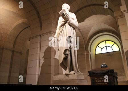 voltaire Grab im panthéon in paris (frankreich) Stockfoto