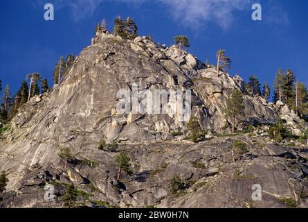 Granitkamm, Pyramid Creek Geological Area, Eldorado National Forest, Kalifornien Stockfoto