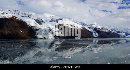 Harvard Clacier im College Fjord, Alaska, USA Stockfoto