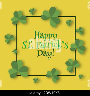 Saint Patricks Day card Stock Vektor