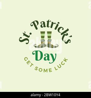 Saint Patricks Day card Stock Vektor