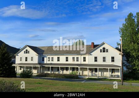 Fort Seward, Haines, Lynn Canal, Alaska, USA Stockfoto