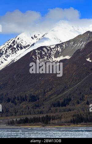 Hubbard Gletscher, Ernüchterung Bay, Alaska, USA Stockfoto