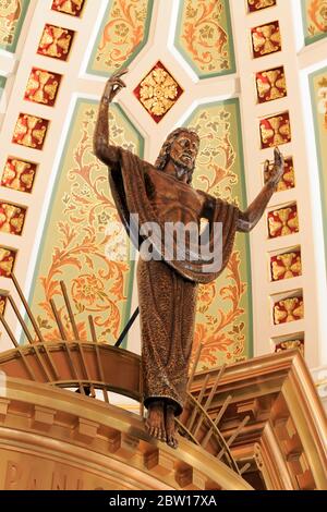 Kathedrale-Basilika der Unbefleckten Empfängnis, Mobile, Alabama, USA Stockfoto