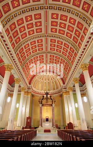 Kathedrale-Basilika der Unbefleckten Empfängnis, Mobile, Alabama, USA Stockfoto