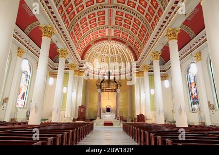 Kathedrale-Basilika der Unbefleckten Empfängnis, Mobile, Alabama, USA Stockfoto