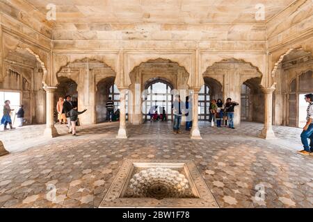 Palastbereich von Lahore Fort, Zitadelle des Moghul-Reiches, islamische und hinduistische Architektur, Lahore, Punjab Provinz, Pakistan, Südasien, Asien Stockfoto