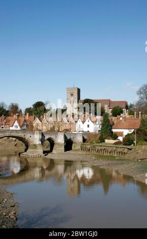 Aylesford Dorf in der Nähe von Maidstone in Kent Stockfoto