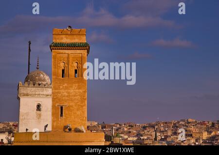 Minarett-Turm Stockfoto