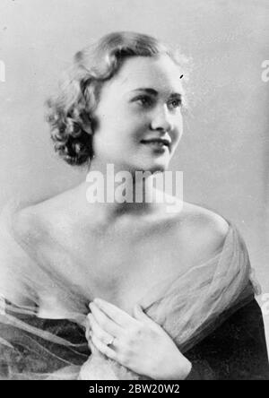 Veronica Gedeon. Veronica Gedeon Mordfall. 13 Juli 1937 [?] Stockfoto