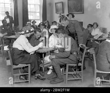 Patriotic Club for Soldier in St Albans. 1914 - 1918 Stockfoto