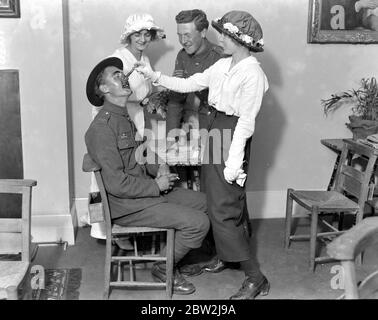 Patriotic Club for Soldier in St Albans. 1914 - 1918 Stockfoto