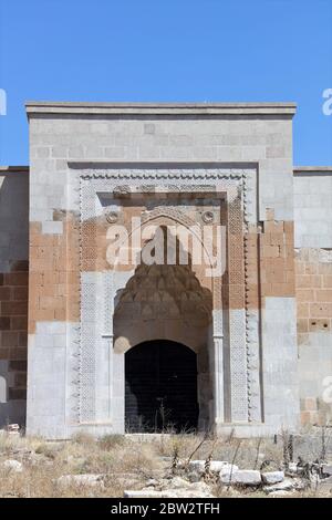 Alayhan Caravanserai in der Stadt Aksaray, Türkei. Alayhan Caravanserai Anatolische Seldschuk Periode wurde im 13. Jahrhundert gebaut. Stockfoto