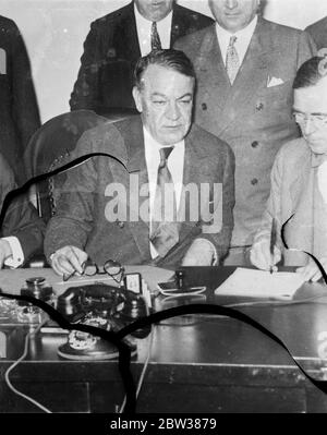 General Hugh Johnson von den USA . Mai 1934 Stockfoto