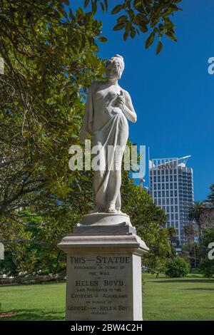 Boyd Statue, 1900, Albert Park, Innenstadt von Auckland, Nordinsel, Neuseeland Stockfoto