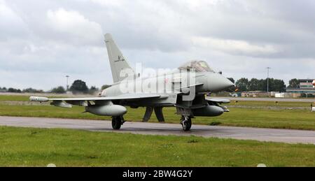 Eurofighter Typhoon, 36-56, von 36 Stormo, Italian Air Force at RAF Waddington during exercise Cobra Warrior, Waddington, United Kingdom, 4. September Stockfoto