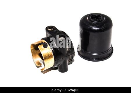 Ein Bild des Lampenhalters Stockfoto