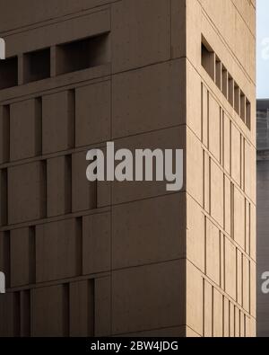 Metropolitan Correctional Center entworfen von Harry Weese Stockfoto