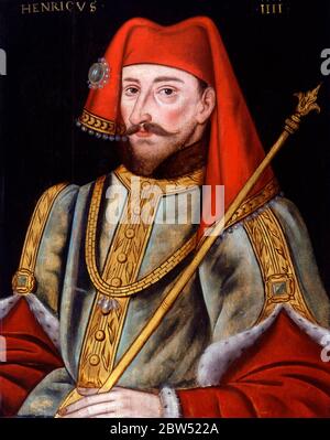 Porträt des Königs Heinrich IV. Von England (1367-1413), der von 1399 bis 1413 regierte Stockfoto