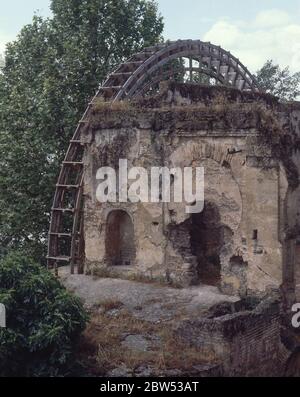 MOLINO ARABE DE LA ALBOLAFIA. Lage: an der Außenseite. CORDOBA. Spanien. Stockfoto