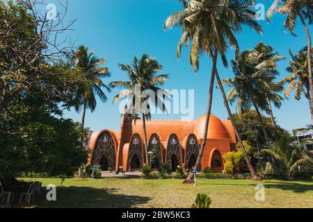 St George Orthodoxe Koonan Kurishu Alte syrische Kirche, in Mattancherry, Kochi, Indien. Die älteste indisch-orthodoxe Kirche in Kochi Stockfoto