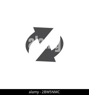 Symbol wird geladen. Für Web, Business, Finanzen und Kommunikation. Vektorgrafik. Stock Vektor