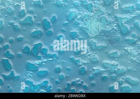 Abstrakte blaue flüssige Farbe Stockfoto